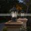 High Quality Waterproof Solar Column Lamp Outdoor Garden Pillar Lighting Waterproof Post Fence Light