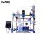 Chemical mixing stirring double layer glass biodiesel reactor