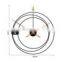 Drop Ship Decore Murale Iron Mute Silent 9 Wall Clocks Duvar Saati For Metal Wall Decor Home decor