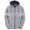 New style 2022 custom zipper up hoodie front full zipper hood jacket sweater fashion casual fleece hoodie