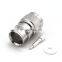 N male claim RG213 rg58 cable rf connector straight type