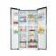 520L Kitchen Appliance Electronic Control Side By Side Frost Free Refrigerator Stainless Steel