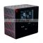 JIMBO High Quality Electronic Safe Security Business Cabinet Watch Winder Safe Home Leather Safe Box