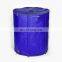 Collapsable Heavy Duty Cylindrical PVC Water Tank Flexible 55 gallon Blue Water Rain Barrel rainwater container