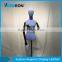 half body torso mannequin with wooden flexible arm