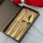 Hot Sale Gold Cutlery Stainless Steel Set Knife Fork Spoon Silverware