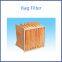 Primary and medium efficiency filter bags