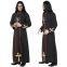 Hot selling European and American Amazon medieval clothing men's cosplay wizard priest priest priest robe set