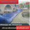 Rubber retaining dam, temporary cofferdam, flood control dam
