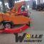 Portable Hand Push Wood Mill Leaves Timber Tree Logs Branch Crusher Making Machine