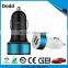black+PINK 4.8amp/24watts mini usb 2 port car charger