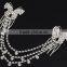Wholesale newest boutique fashionable custom vintage diamond tasseles hair accessories