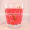 Beautiful art candle romantic glass scented candles