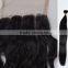 7A wholesale virgin hair invisible knots silk base closure cheap stock silk base closure three 3 part silk base lace closure