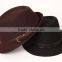 Star Favourite Trend All-match Man Women Trilby Fedora Cap With Leather Buckle