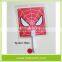 High Quality Hero Advertising PP Hand Fan With Logo For Promotional