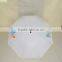 Custom auto open straight golf white rain umbrella 30"