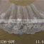 Factory fashion chea 11.5cm nylon single side embroideried Lace fabric for woman underwear clothes decoration