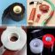 Self fusing silicone rubber electrical tape for boat rigging wrap