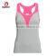 sublimation Summer style nylon ladies pink waistcoat for sports