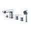 Brass 5-hole Bath Mixer Bath Faucet