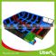 China Professional Manufacturer Trampoline with Foam Pit and Dodge Ball, Gymnastic Trampoline Cloth for Sal (5.LE.T8.409.132.00)