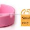 Pink silicone ashtray in excellent quality OEM available