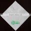 hot sale high quality 1/4 fold logo can be customized dinner/luncheon napkin