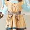 New style children's autumn long dress with silk ribbon Casual Dresses