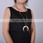 Squash Bottom Horn Pendent Necklace