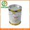 hot sale round metal milk powder tin can food packaging tins