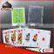 high end custom 4 x 4 cards with box for advertising promotional gift casino game wholesale
