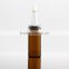 amber vial glass with top cover