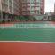 SI PU sports flooring for badminton court, tennis court, basketball court