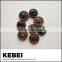 Hot sale deep colour round Wooden Buttons for shirts