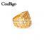 Fashion Jewelry Zinc Alloy Charming Ring Unisex Men Ladies Wedding Party Show Gift Dresses Apparel Promotion Accessories
