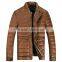 New Design Windproof Men's Quilted Bomber Jacket