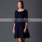 2015 Latest European Fashion Plain Color Slim Dress Slip in Fashion Show