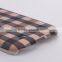 High Quality Cloth Phone Case for Samsung with Lattice patterns