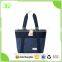Latest Design Promotional Canvas Dot Tote Bag Leather Lady Handbag Women