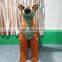 new product 2016 artificial grass topiary plastic aniaml deer for garden decor