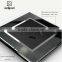 Wallpad Black Waterproof Acrylic Glass 110~250V Electrical 5 2 Pin triple Austrilia Power Wall Socket 220V