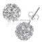 Woman Gold Plated 18k Ball Stud Earrings Jewelry Fashion Supplier's Choice