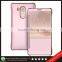 Samco Luxury Electroplating Mirror Dot View Wallet Case For Huawei Mate 8 PC PU Flip Cover Case For Huawei Mate 8