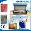 USB interface 80w 100w 150w co2 glass tube laser engraving and cutting machine