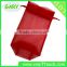 Wide Bottom Chinese Red Gift Box Packaging Organza Bag and Pouch