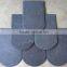 cheap natural jiangxi black slate stone coated roof tile