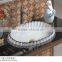 K2-062 Saudia arabia most hotsale golden color ceramic wash basin