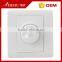 factory price BIHU White fire resistance PC led waterproof dimmer switch for home