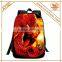 Stock offer cartoon picture school bag, new fashion cartoon school bag/ frozen school bag